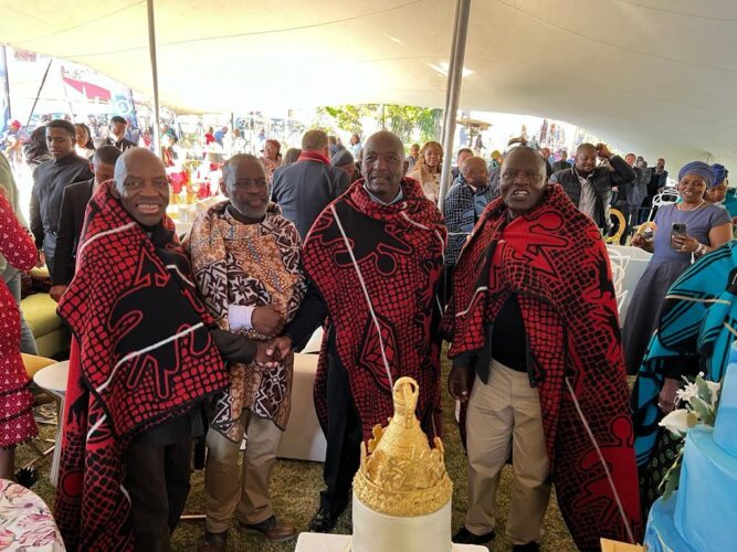 Mashudu Ramano was honoured to be with His Majesty King Letsie 111 at his pre-birthday celebration at Matsieng Royal Residence on Sunday 16 July 2023.